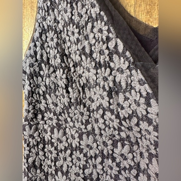 Joseph Ribkoff Sleeveless Floral Midi Dress brown & cream, V-Neck with Buckle 10 - Picture 8 of 12